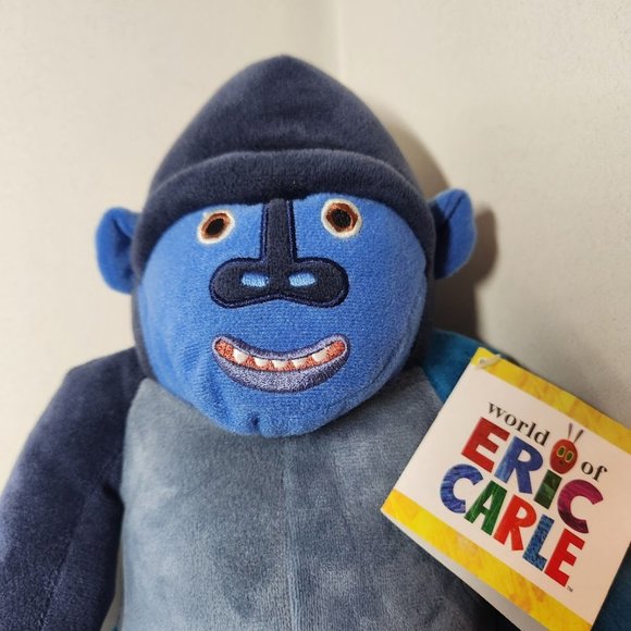 NEW Eric Carle Gorilla Stuffed Animal Plush From Head to Toe 11" Monkey NWT - Picture 6 of 8